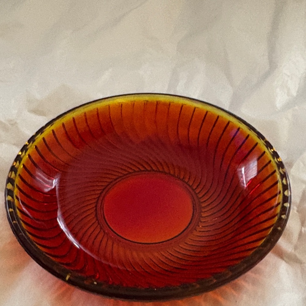 Marigold carnival glass